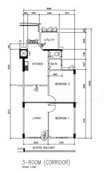 Blk 21 Dover Ville (Queenstown), HDB 3 Rooms #626147401